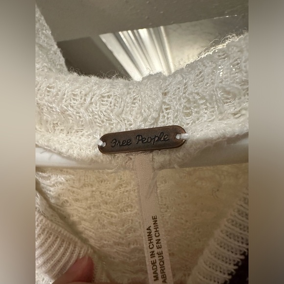 Free people Love All Hoodie in Ivory Combo. Size S. - Picture 12 of 15